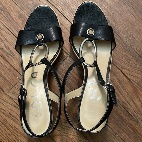 Unisa leather wedge 9 - Picture 4 of 6